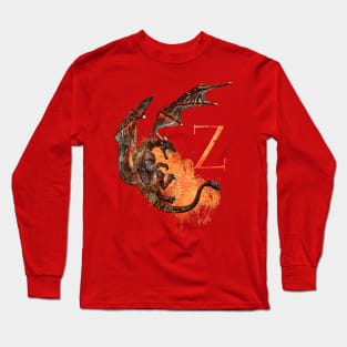 Drachen Buchstabe Z Long Sleeve T-Shirt